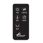 마이한일 HEF-2020R(-BT) PTC 온풍기 전용 리모컨